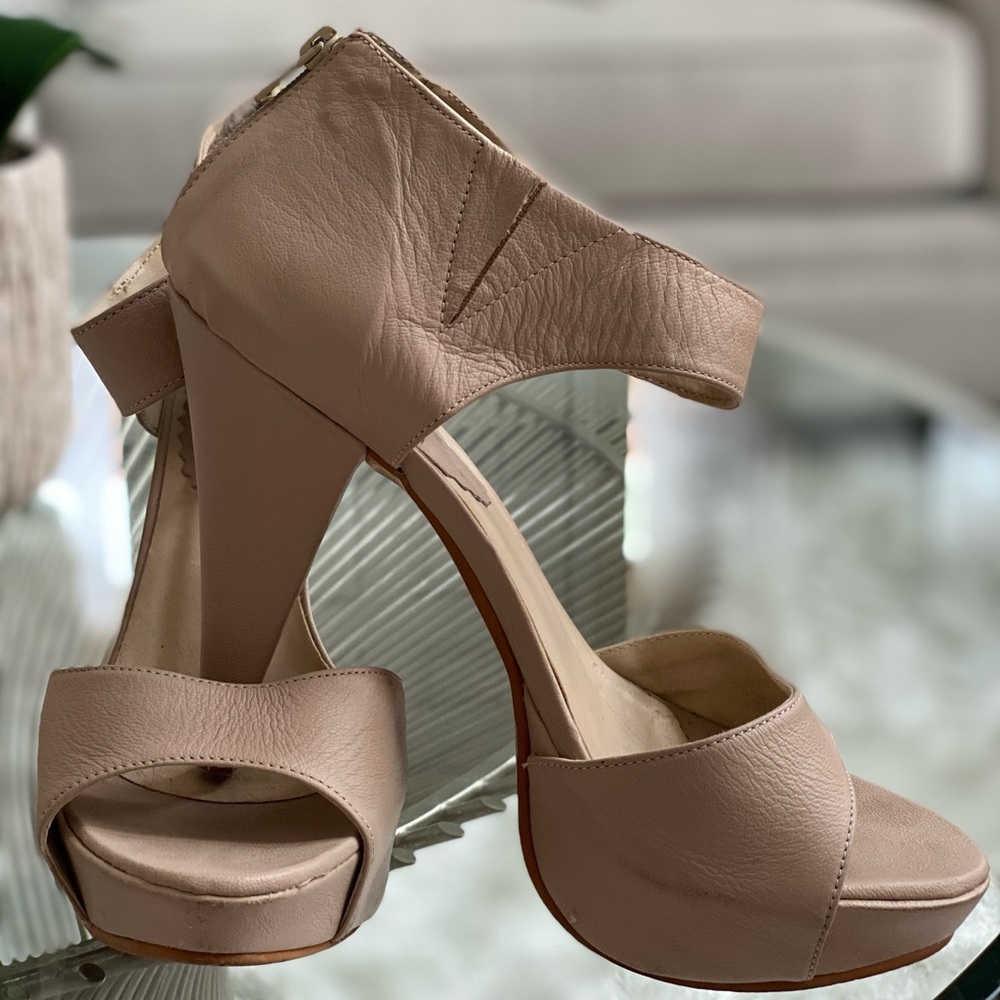 Beige Shoes